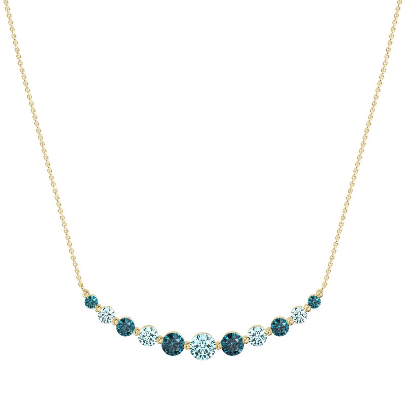 Graduated U-Shape Necklace