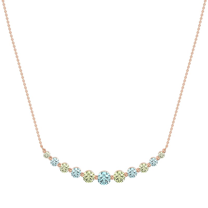 Graduated U-Shape Necklace