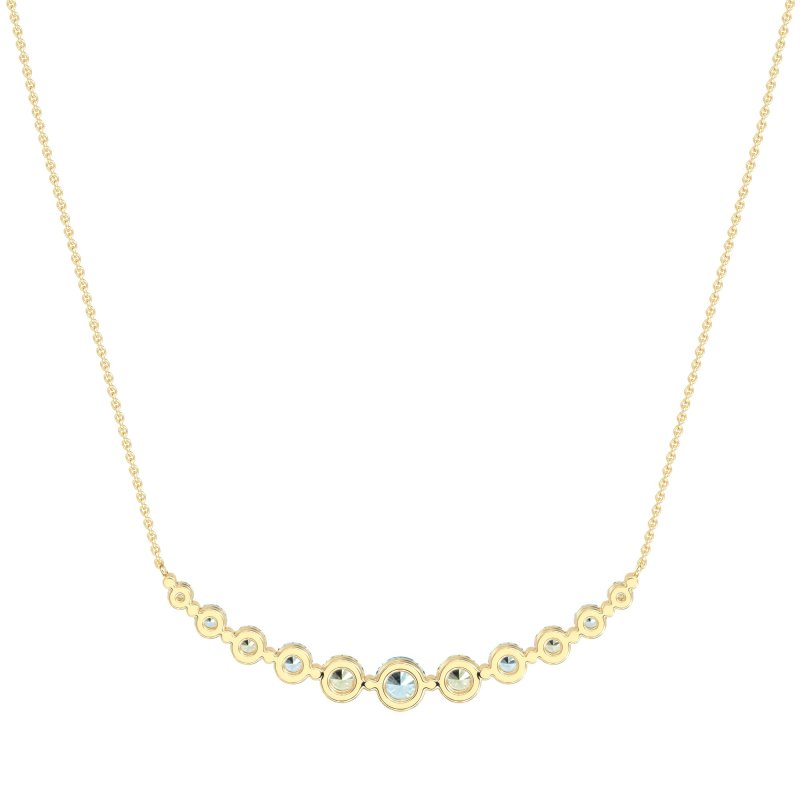 Graduated U-Shape Necklace