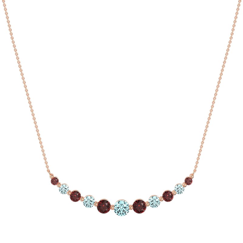 Graduated U-Shape Necklace