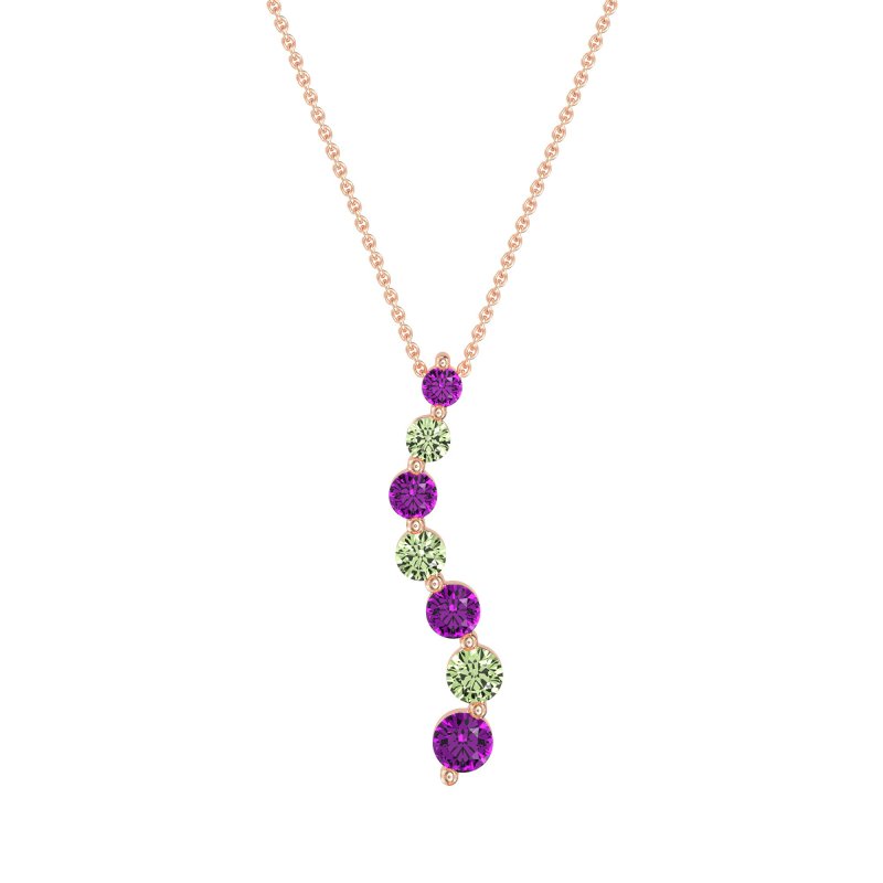 Life Journey Graduated Necklace