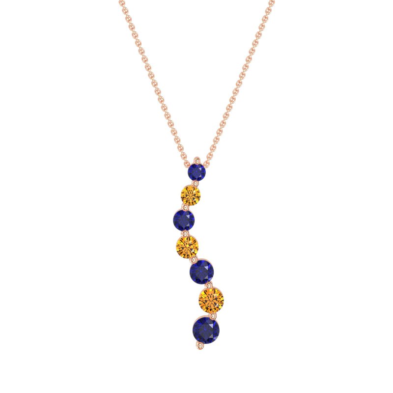 Life Journey Graduated Necklace