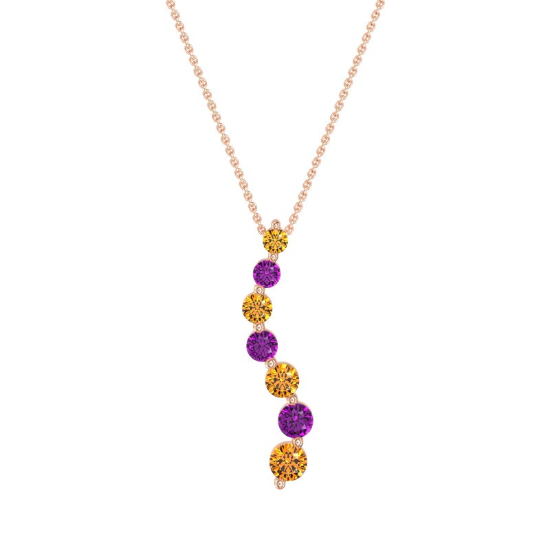 Life Journey Graduated Necklace