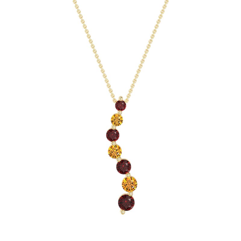Life Journey Graduated Necklace