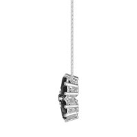 Pear Shapes Flower Necklace