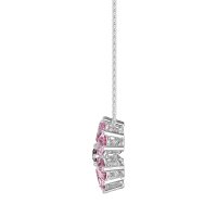 Pear Shapes Flower Necklace