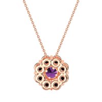 Halo Flower Necklace