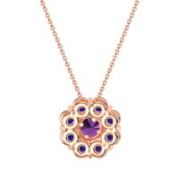 Halo Flower Necklace