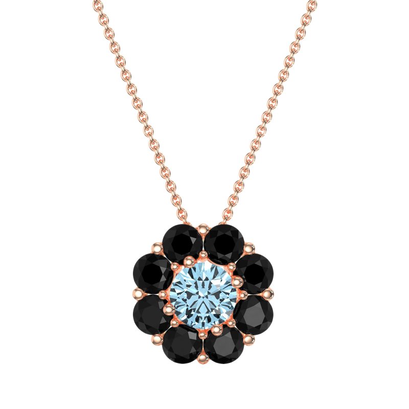 Halo Flower Necklace
