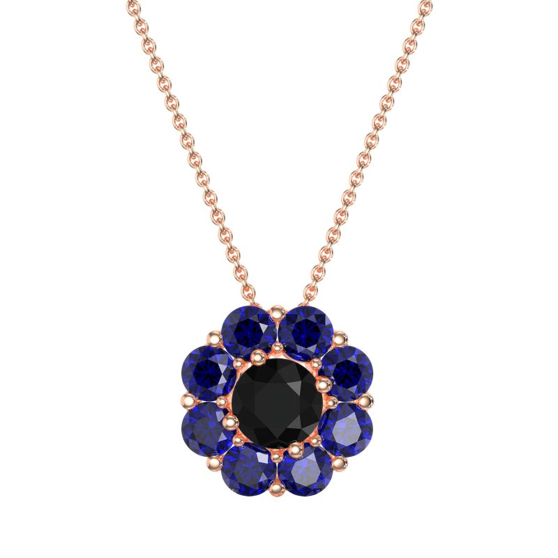 Halo Flower Necklace