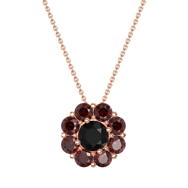 Halo Flower Necklace