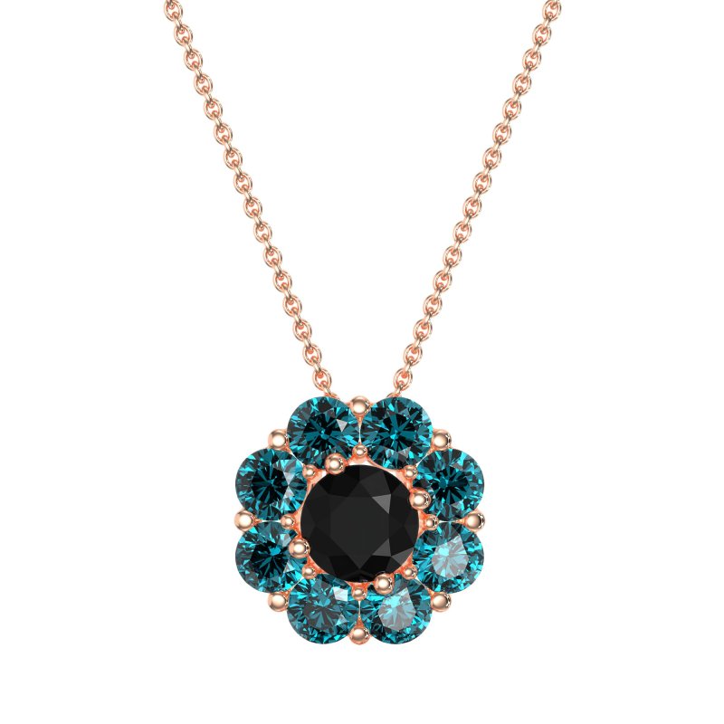 Halo Flower Necklace