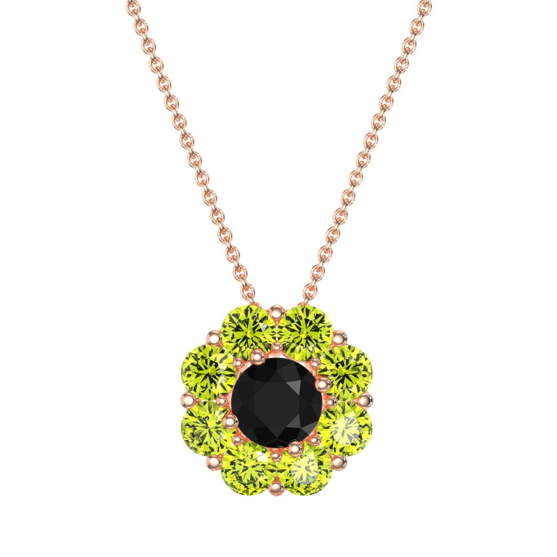 Halo Flower Necklace