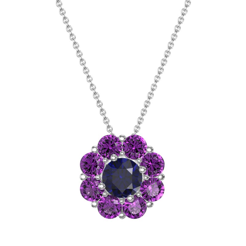Halo Flower Necklace