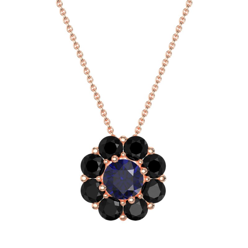 Halo Flower Necklace
