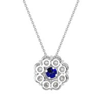 Halo Flower Necklace