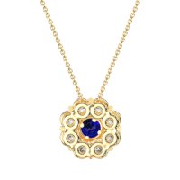 Halo Flower Necklace