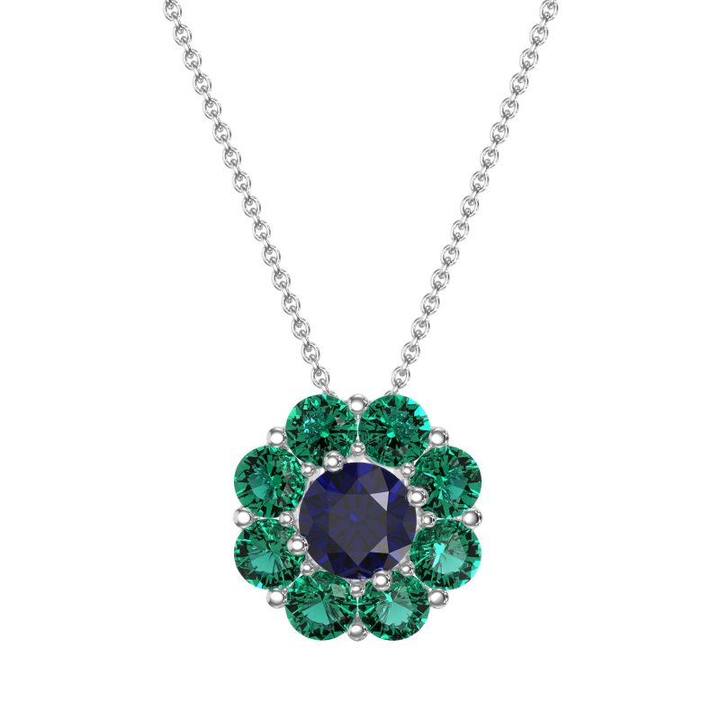 Halo Flower Necklace