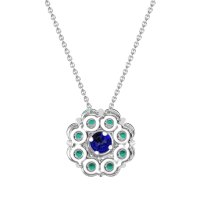 Halo Flower Necklace