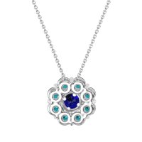 Halo Flower Necklace