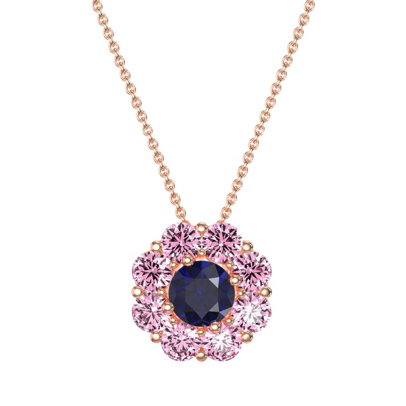 Halo Flower Necklace