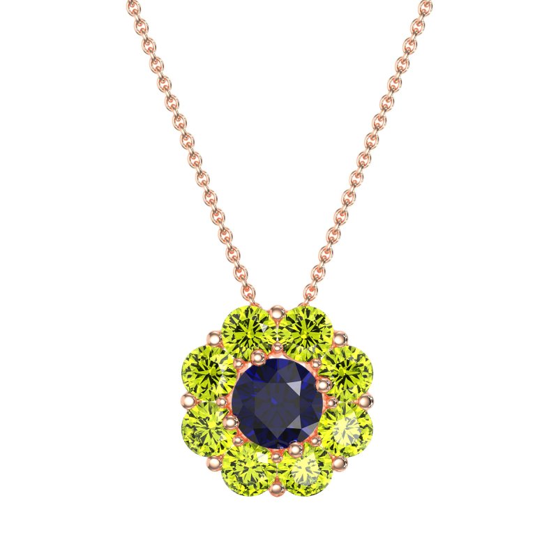 Halo Flower Necklace