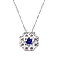 Halo Flower Necklace