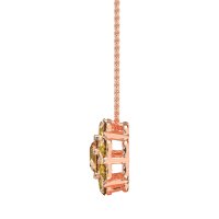 Halo Flower Necklace