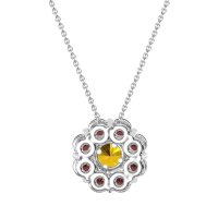 Halo Flower Necklace