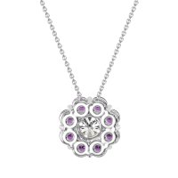 Halo Flower Necklace