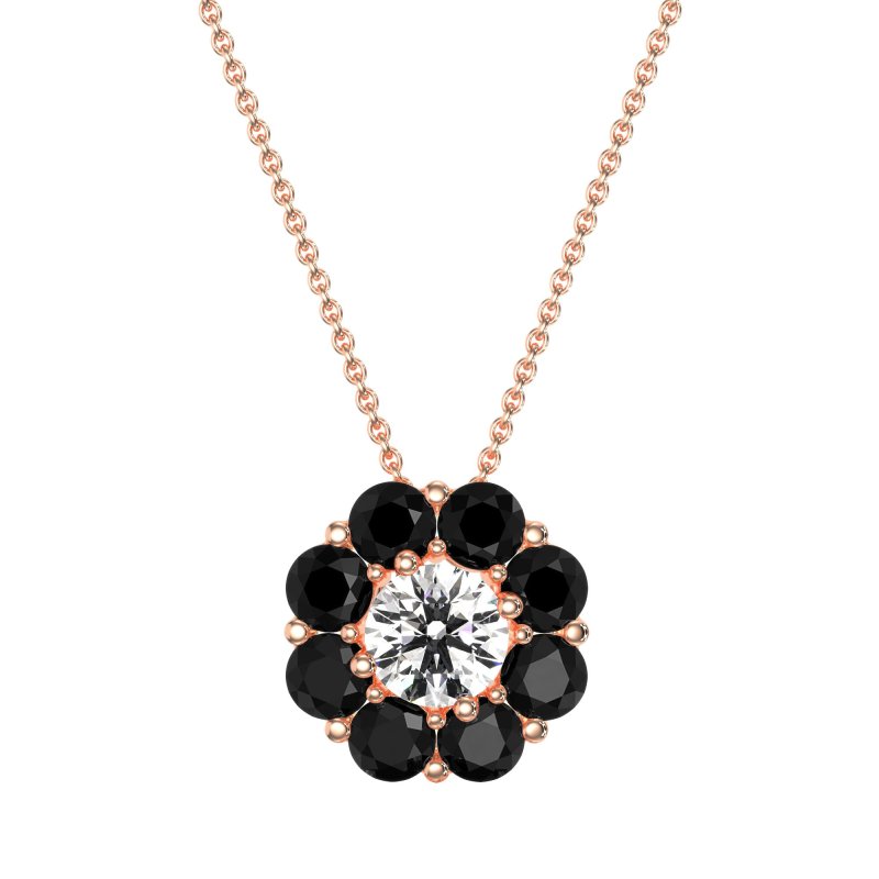 Halo Flower Necklace