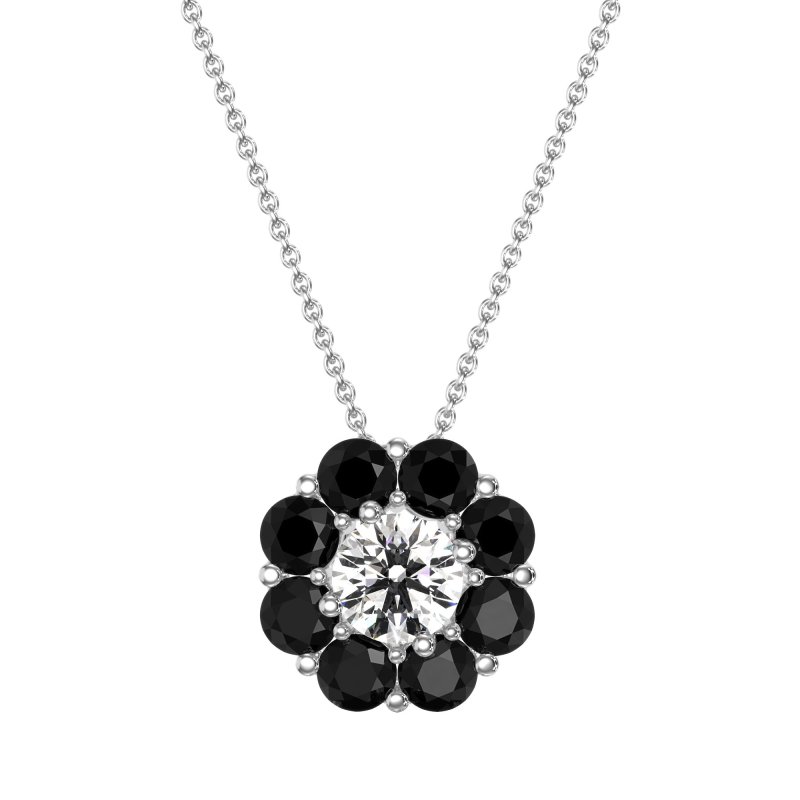 Halo Flower Necklace