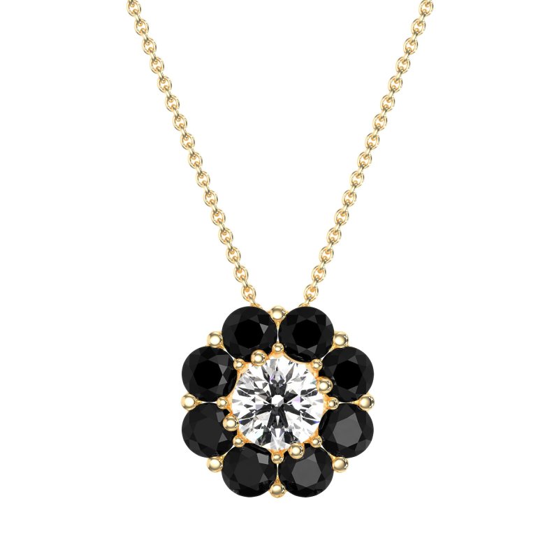Halo Flower Necklace