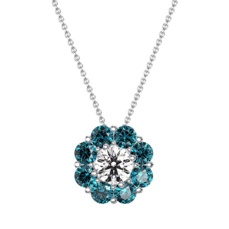 Halo Flower Necklace