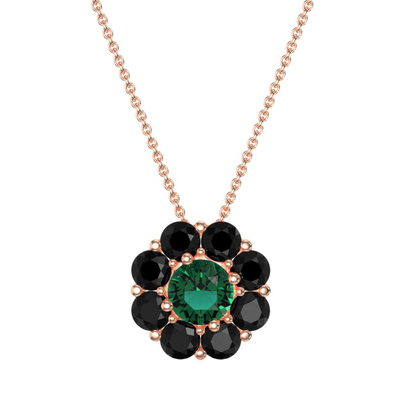 Halo Flower Necklace