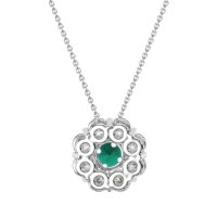 Halo Flower Necklace