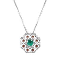 Halo Flower Necklace