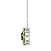Halo Flower Necklace