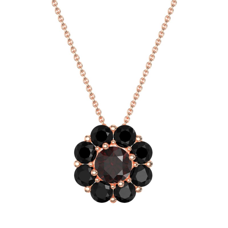 Halo Flower Necklace