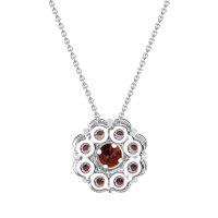Halo Flower Necklace