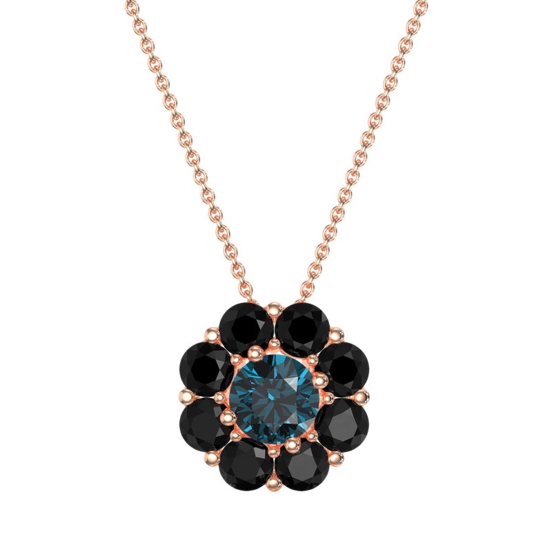 Halo Flower Necklace