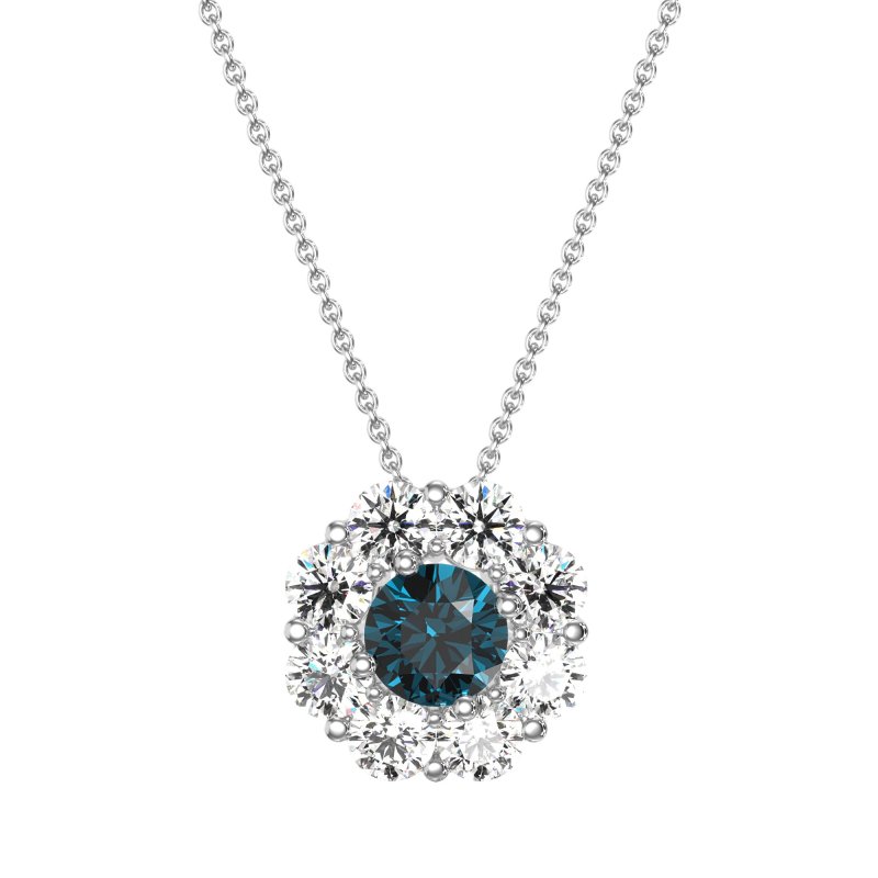 Halo Flower Necklace