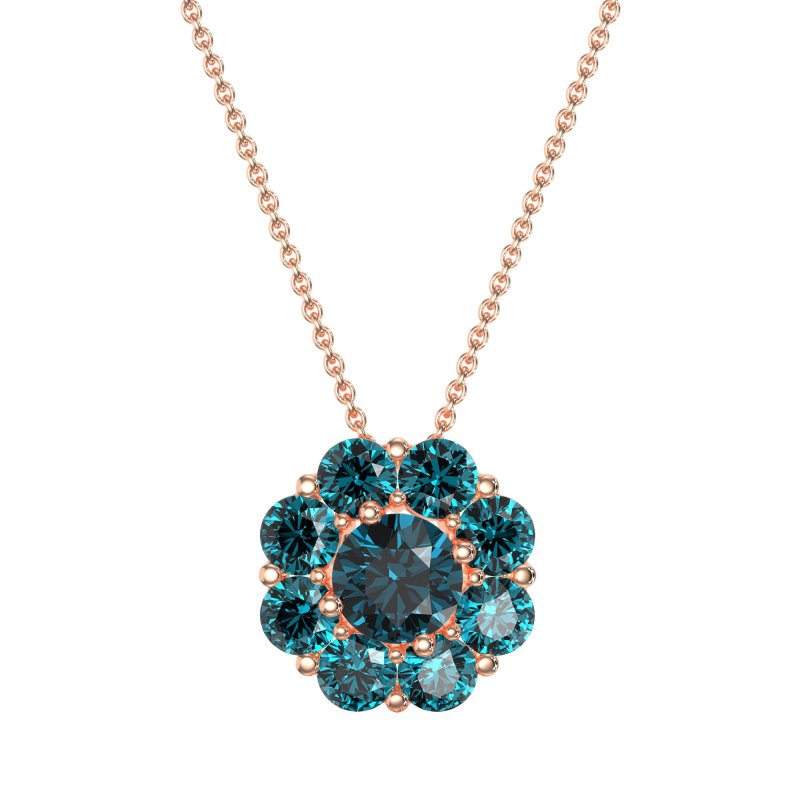 Halo Flower Necklace