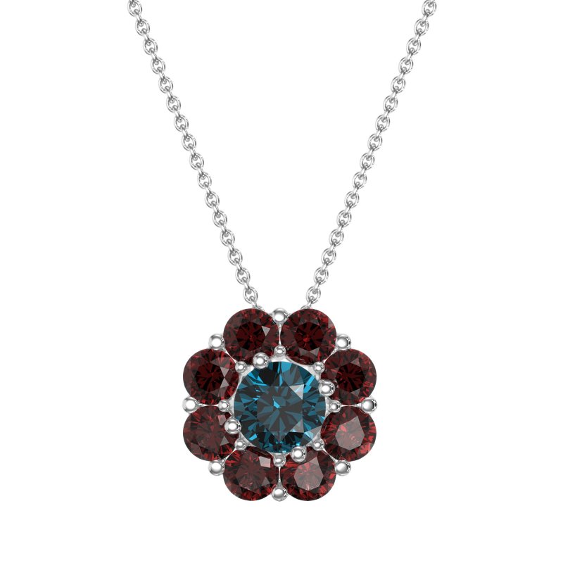 Halo Flower Necklace