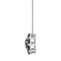 Halo Flower Necklace