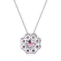 Halo Flower Necklace