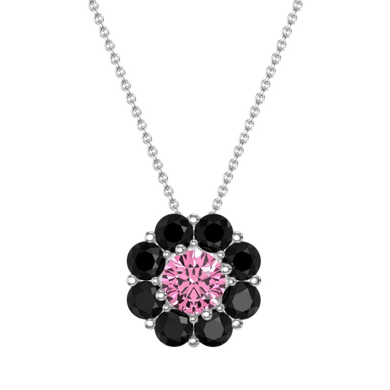 Halo Flower Necklace