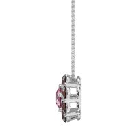 Halo Flower Necklace