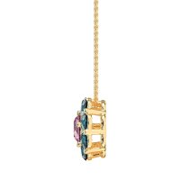 Halo Flower Necklace