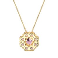 Halo Flower Necklace